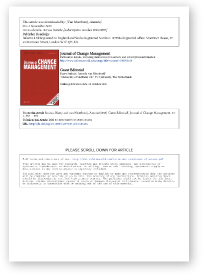 Download Guest editorial - Organisatieontwikkeling 