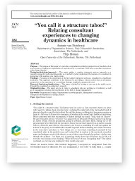 Download Van Nistelrooij & Homan Imperfect consultant (2019)